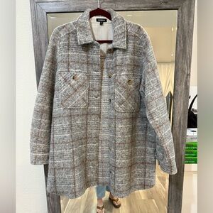 Express Women’s Plaid Shacket